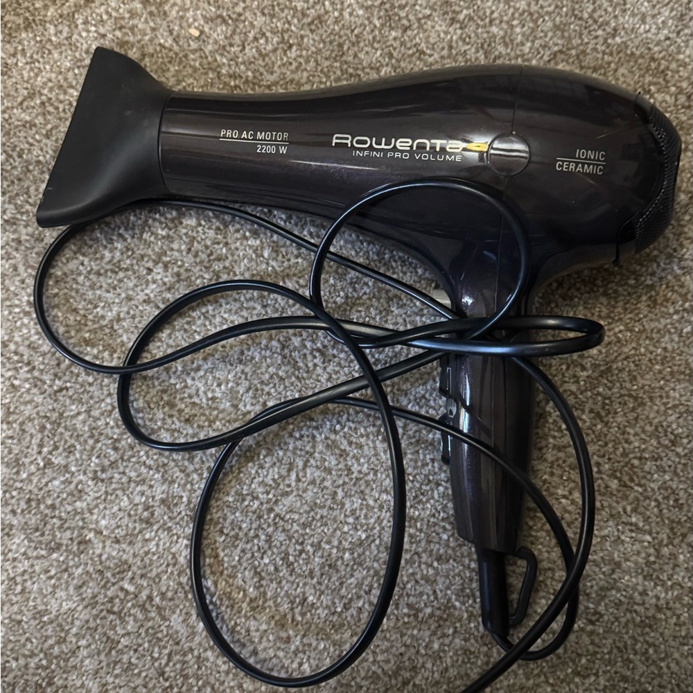 Rowen Infini Pro Volume Hair Dryer - Black